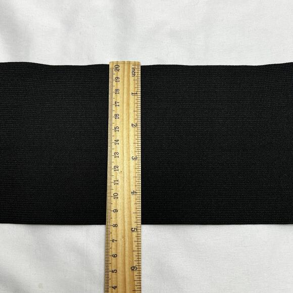 Vintage Cache 5" Wide Stretch Elastic Fashion Waist Belt Statement Hook & Eye - Picture 5 of 7